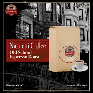 Nicoletti “Old School 1972” Espresso Roast [Whole Beans 2lb] Made in Brooklyn NY Since 1972