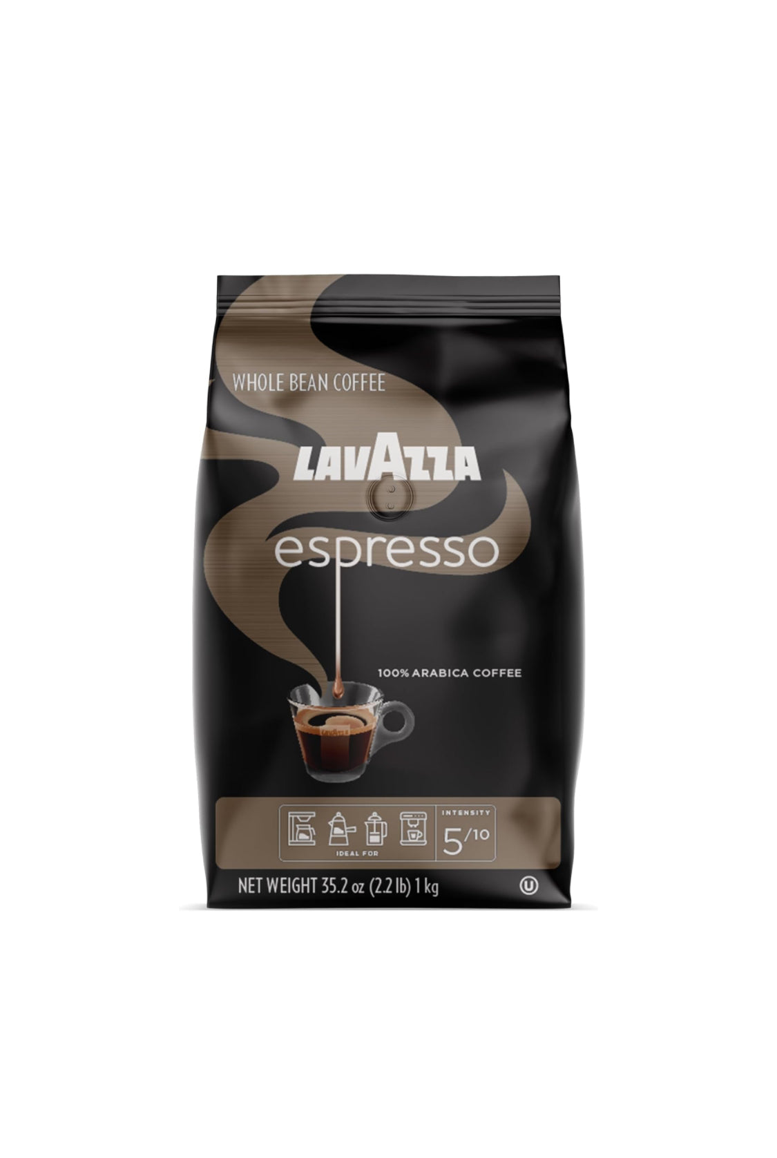 Lavazza Espresso Italiano Whole Bean Coffee Blend, Medium Roast,Premiu