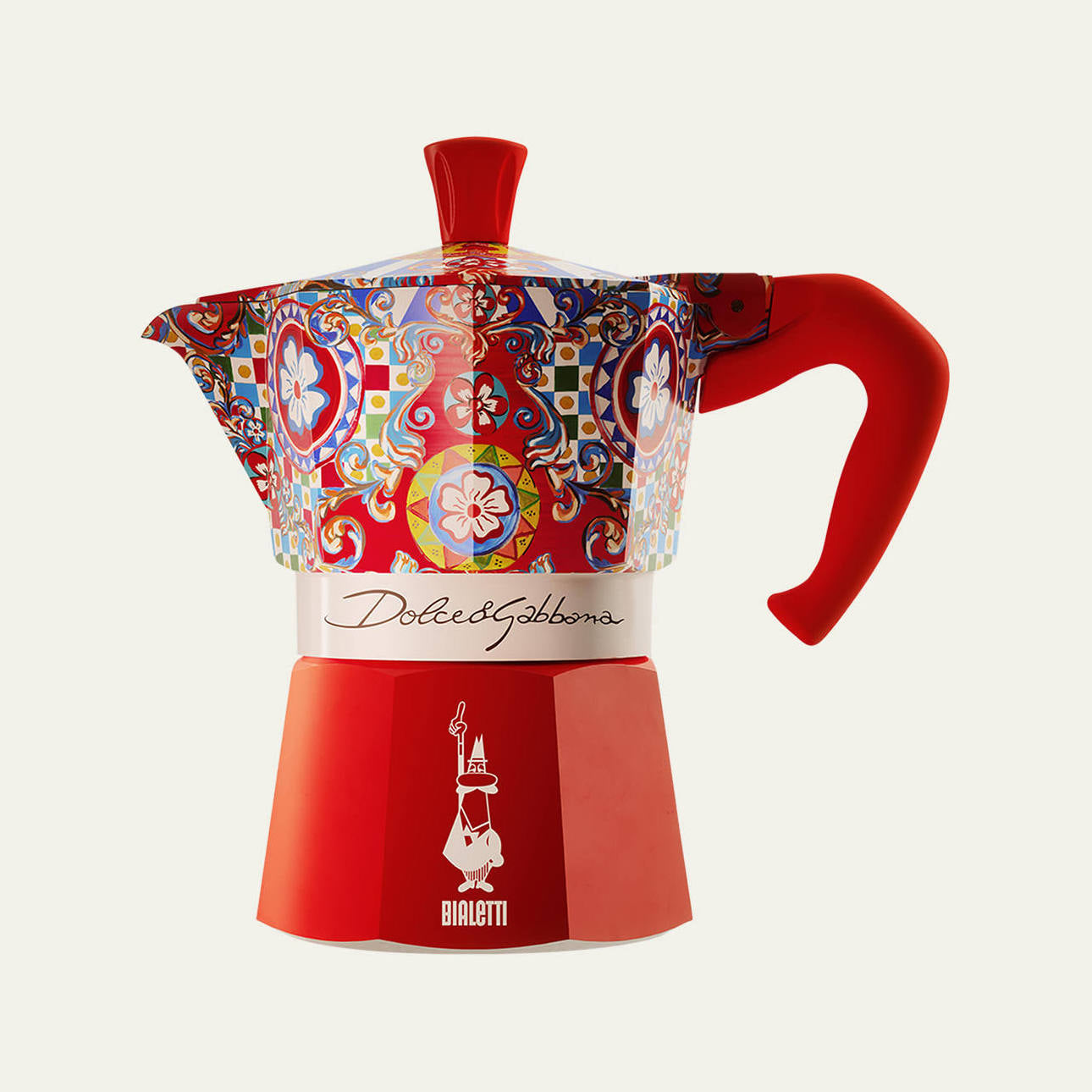 Bialetti X Dolce & Gabbana: Bialetti Moka Express 3-Cup Stovetop( Made
