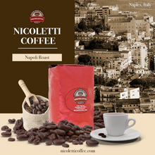 Load image into Gallery viewer, Nicoletti Coffee Espresso “Napoli Roast” 2lb Whole Beans (Made in Brooklyn NY since 1972)