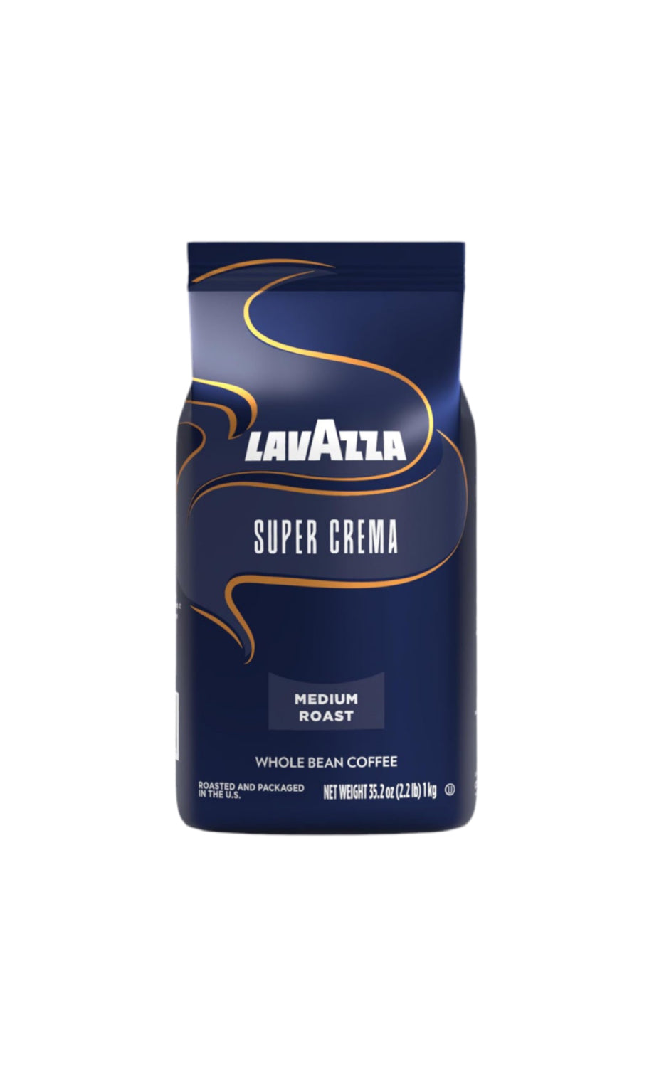 Lavazza Super Crema Espresso 2.2lb bag with Lavazza Espresso Cup/saucer (2oz) Made In Italy 🇮🇹