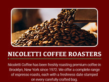 Load image into Gallery viewer, Nicoletti Coffee Espresso Roast Beans 5lb(Made in Brooklyn NY since 1972)