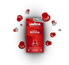 Load image into Gallery viewer, Lavazza Nespresso Capsules, Qualita Rossa, 80 Count Aluminum capsules