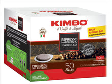 Load image into Gallery viewer, Kimbo Napoli Espresso ESE Compostable Coffee Pods [100/box]
