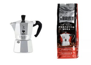 Bialetti Moka Express 3-Cup & Bialetti Moka Classico Perfetto Coffee 🇮 –  NicolettiCoffee