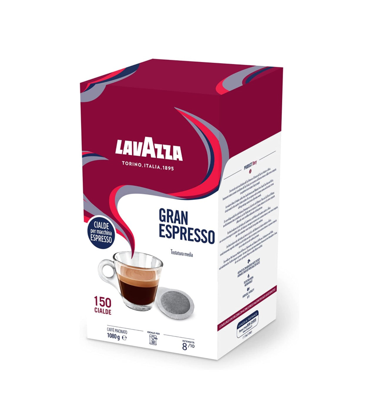 Lavazza Espresso ESE Coffee Pods (Gran Espresso) – NicolettiCoffee